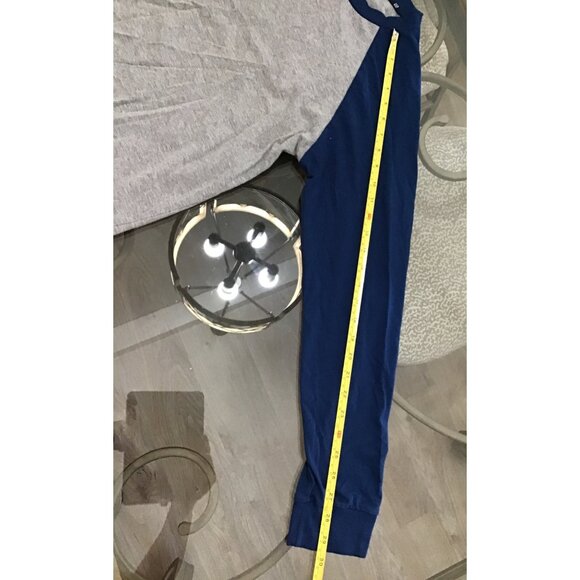 GAP MENS GREY/NAVY CREW NECK LONG SLEEVE T-SHIRT SIZE LARGE - Picture 6 of 6